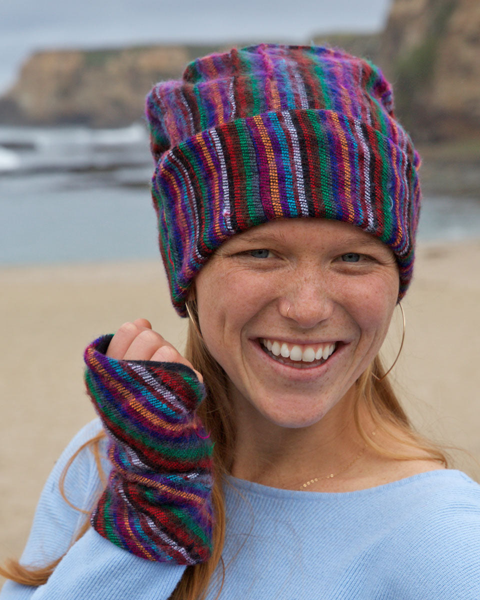 Brushed Woven Hats & Gloves