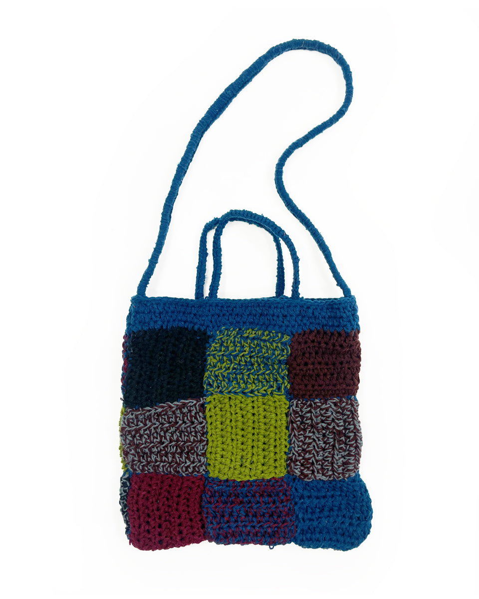 Knit Patchwork Bag