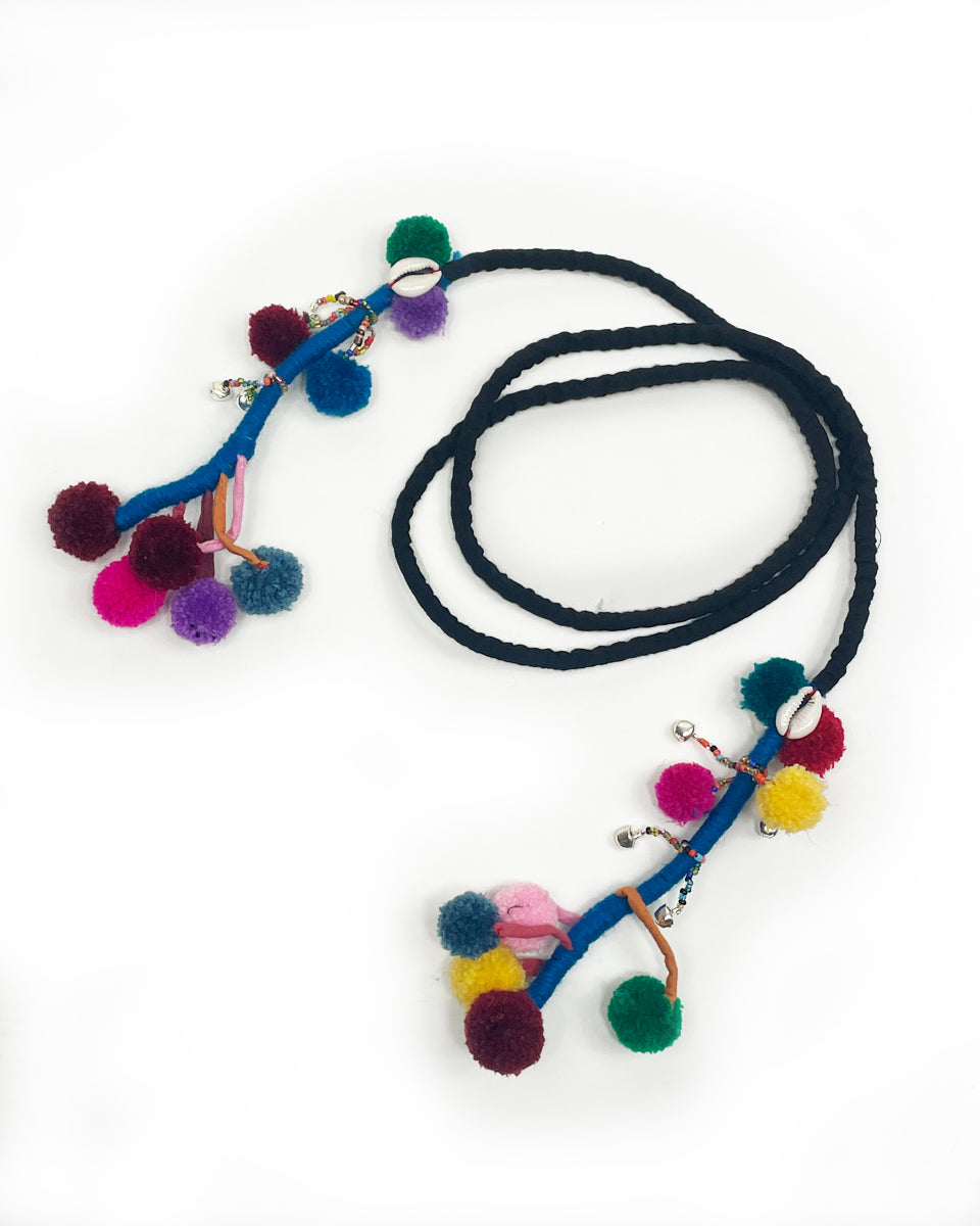 Beaded Tassel Belt