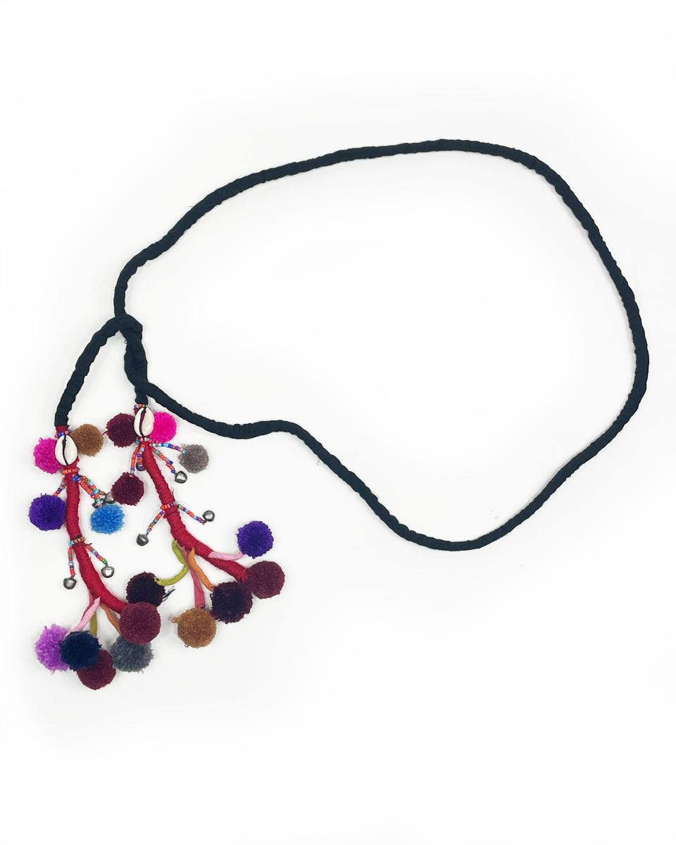 Beaded Tassel Belt