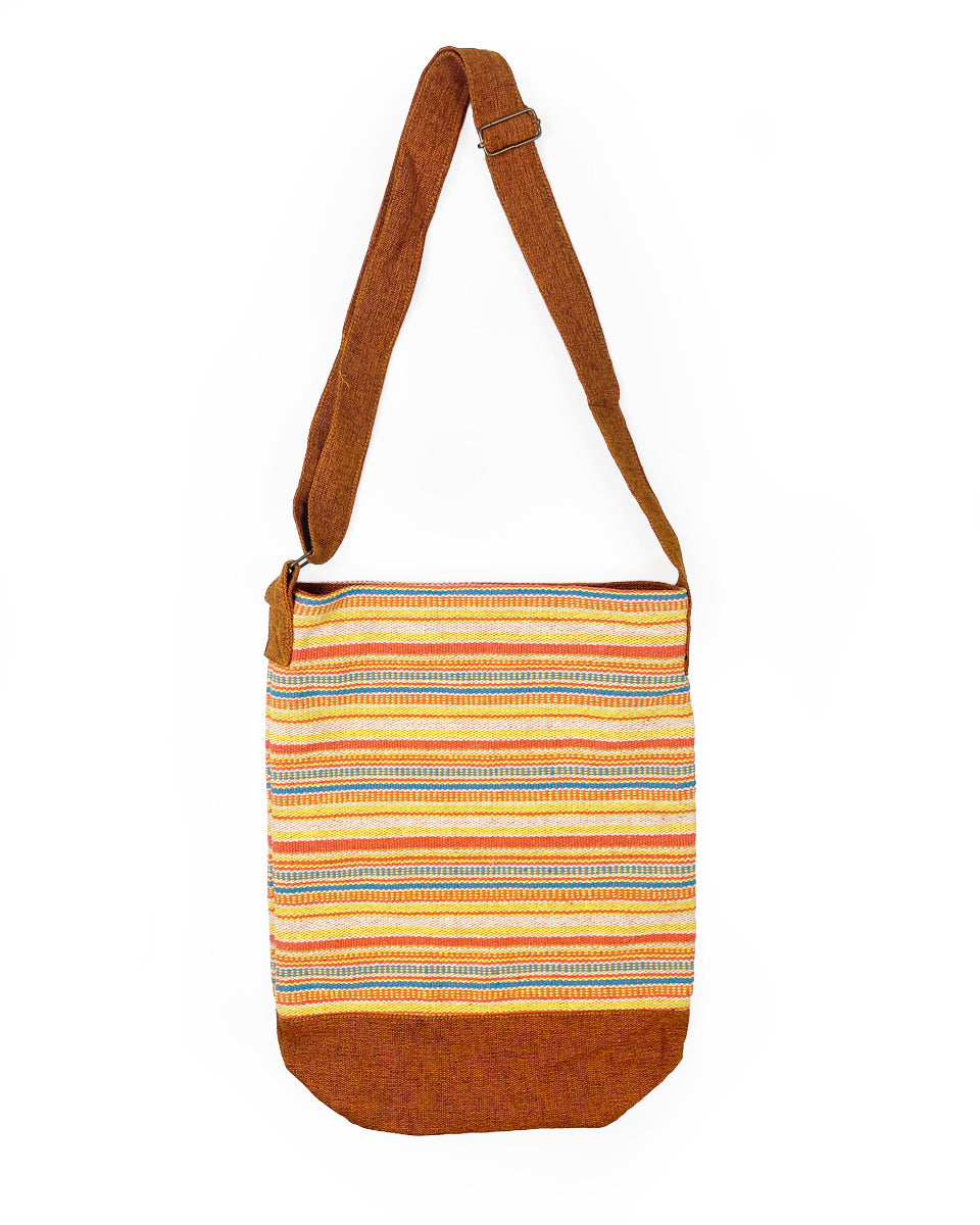 Striped Gheri Bucket Bag