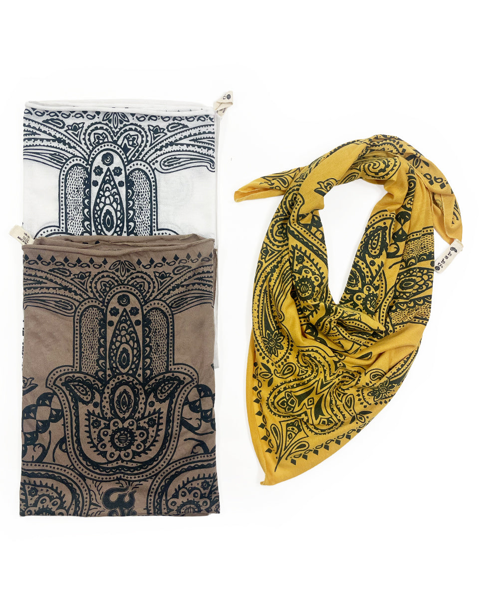 Hamsa Bandana Scarf