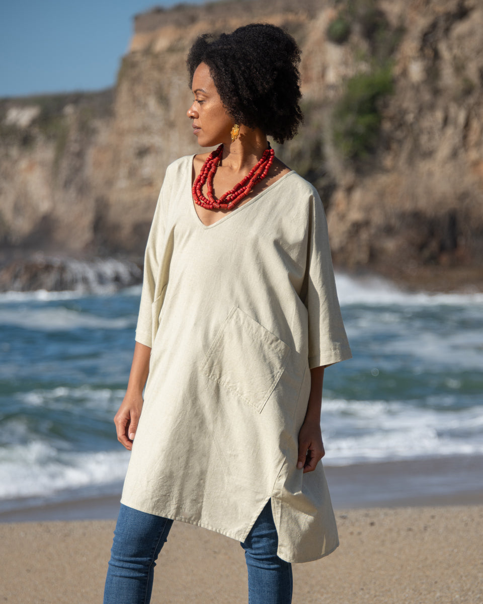 チュニック V Neck Shirts Tunic V-Neck Tunic