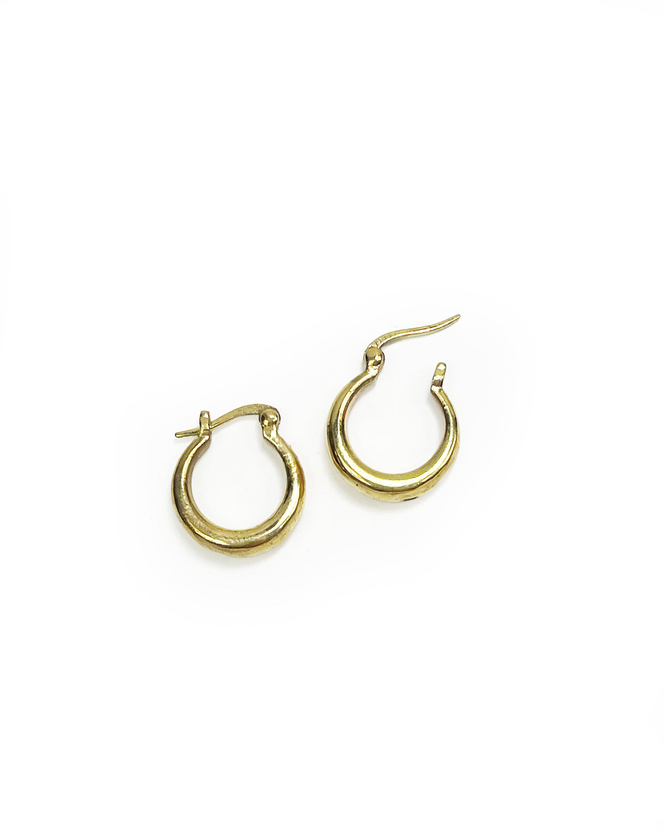 Small Thin Brass Hoop