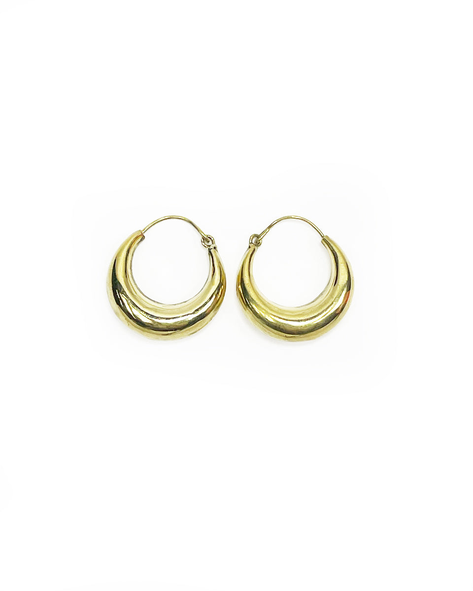 Hollow Brass Hoop