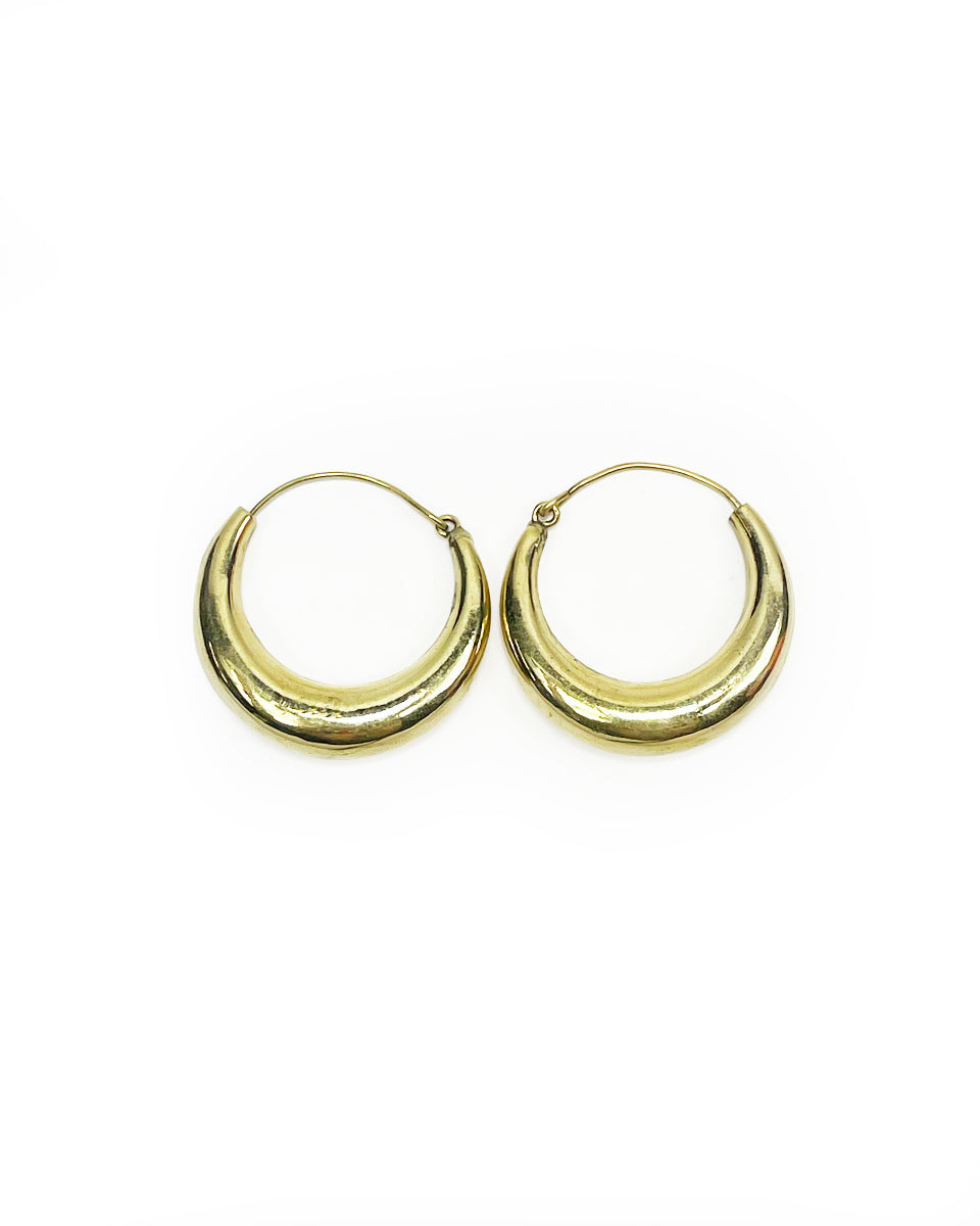 Hollow Brass Hoop