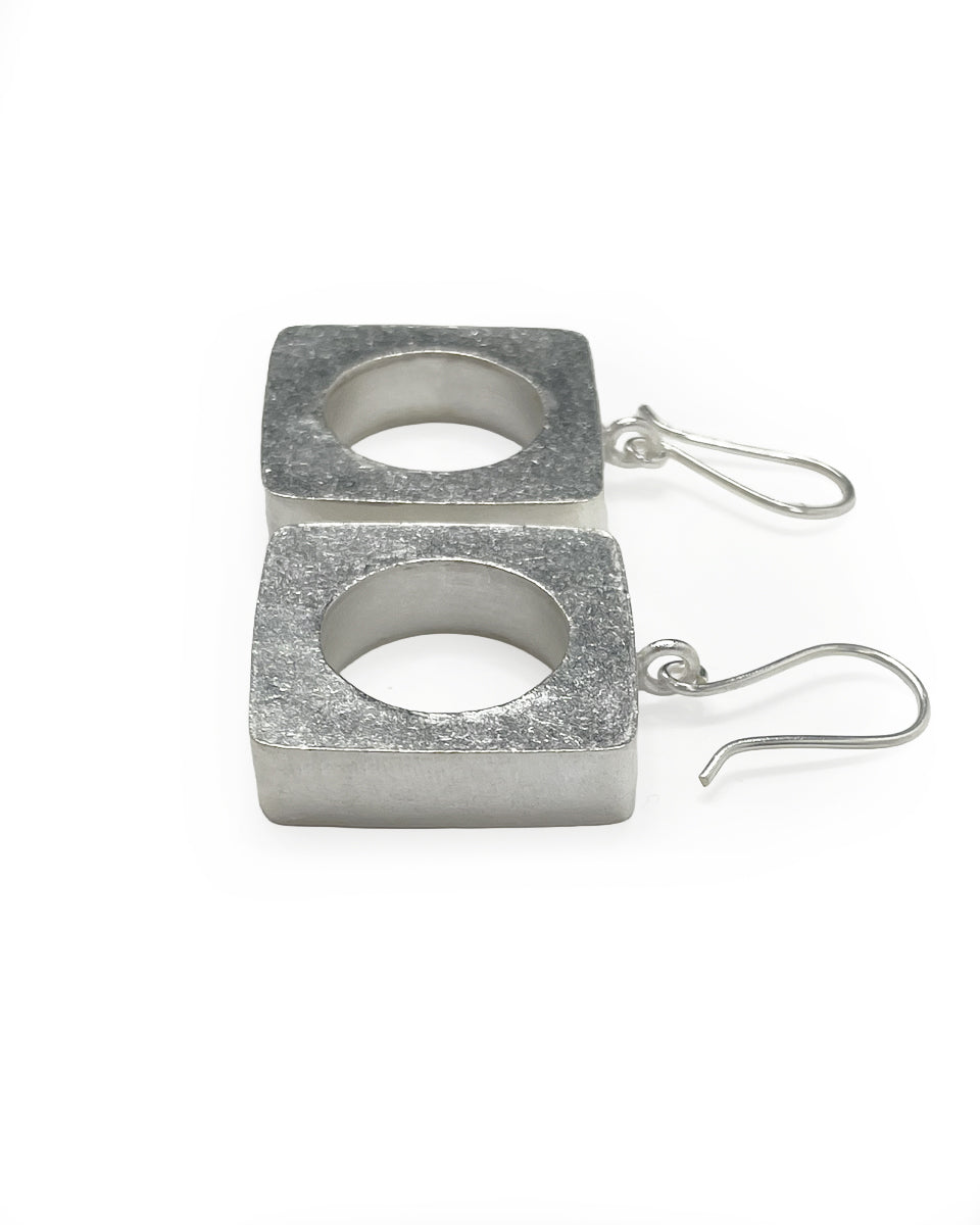 Tribal Square Earrings