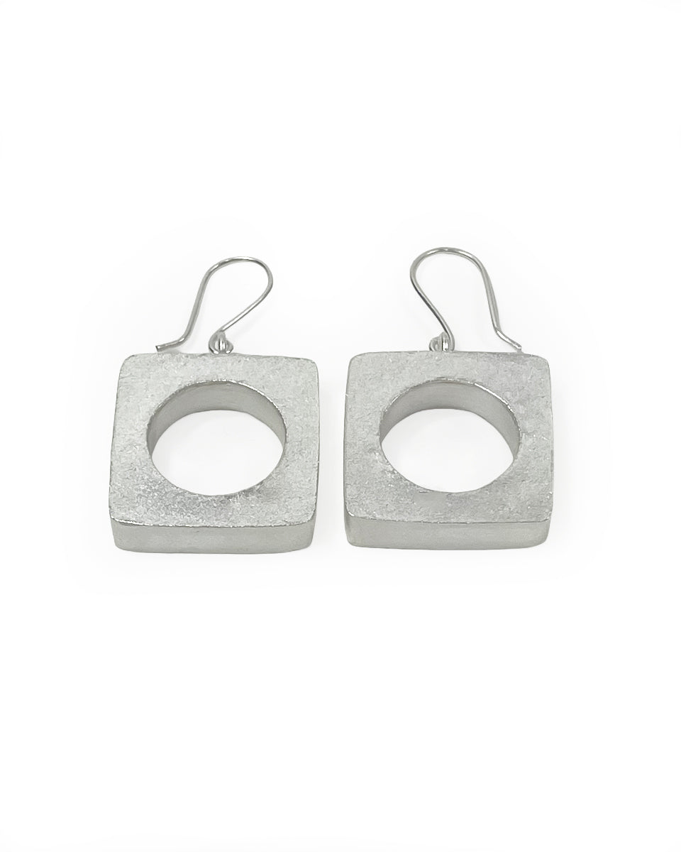 Tribal Square Earrings