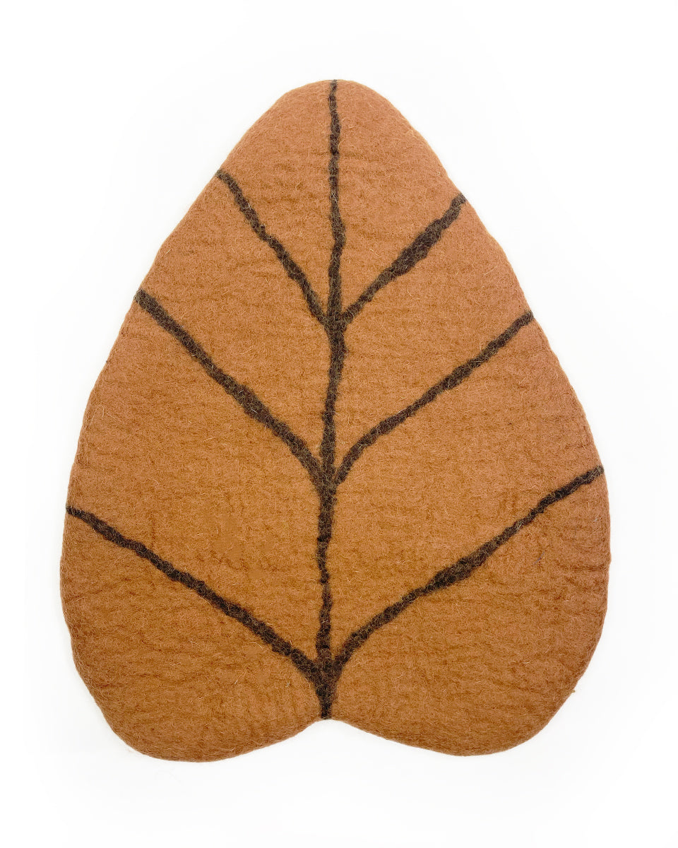 Felted Leaf Placemats