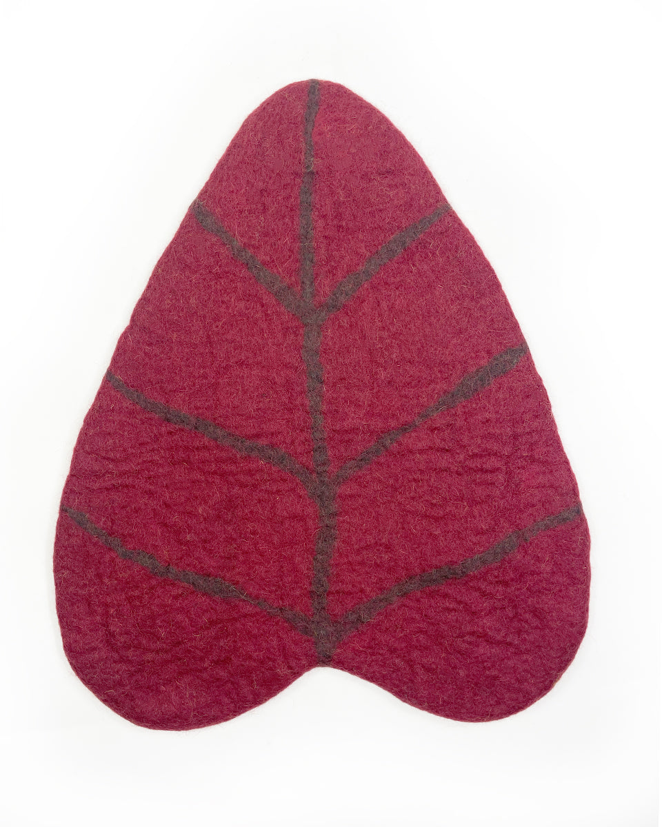 Felted Leaf Placemats