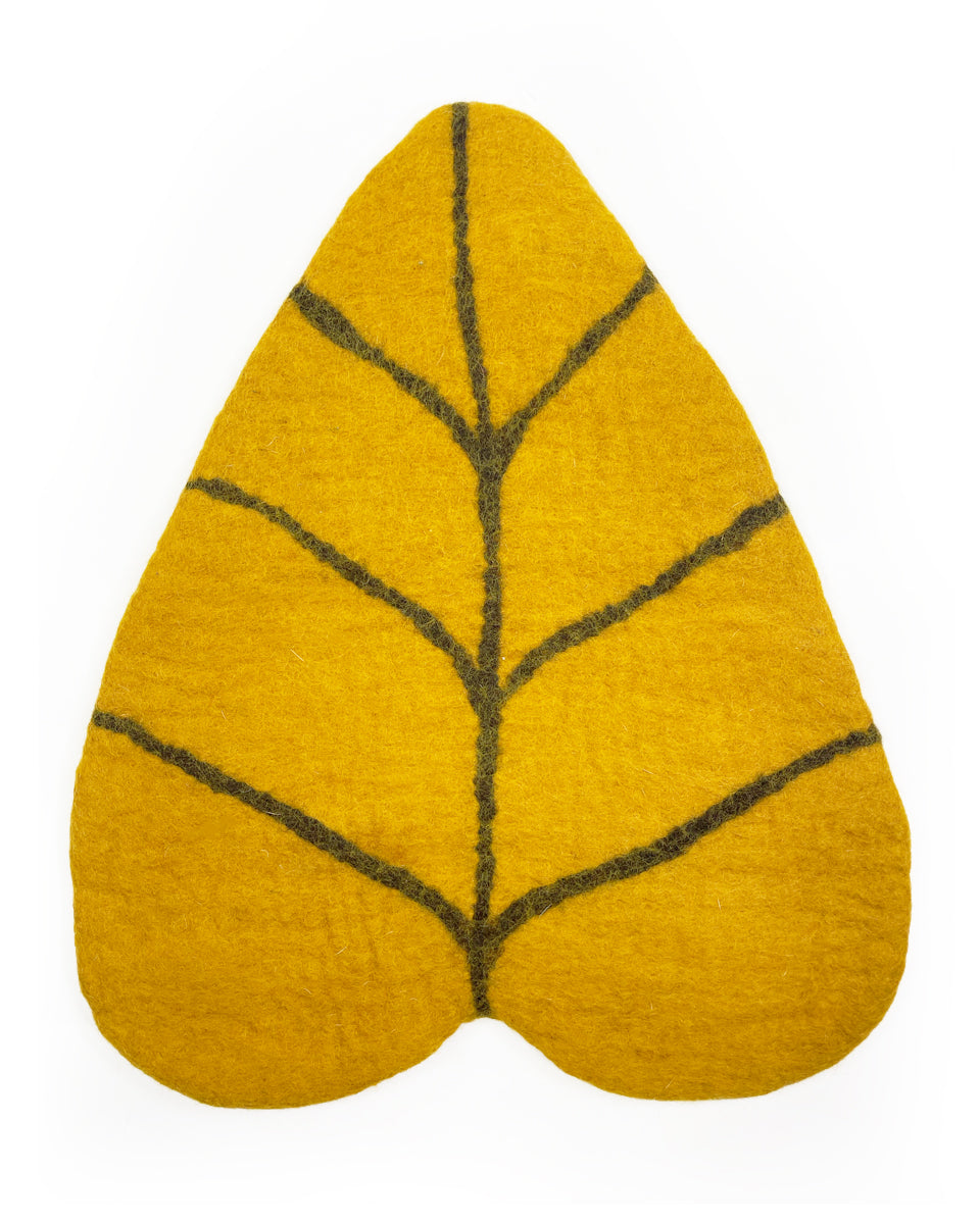 Felted Leaf Placemats