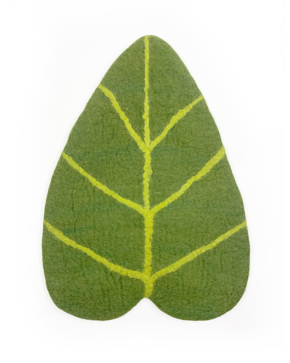 Felted Leaf Placemats