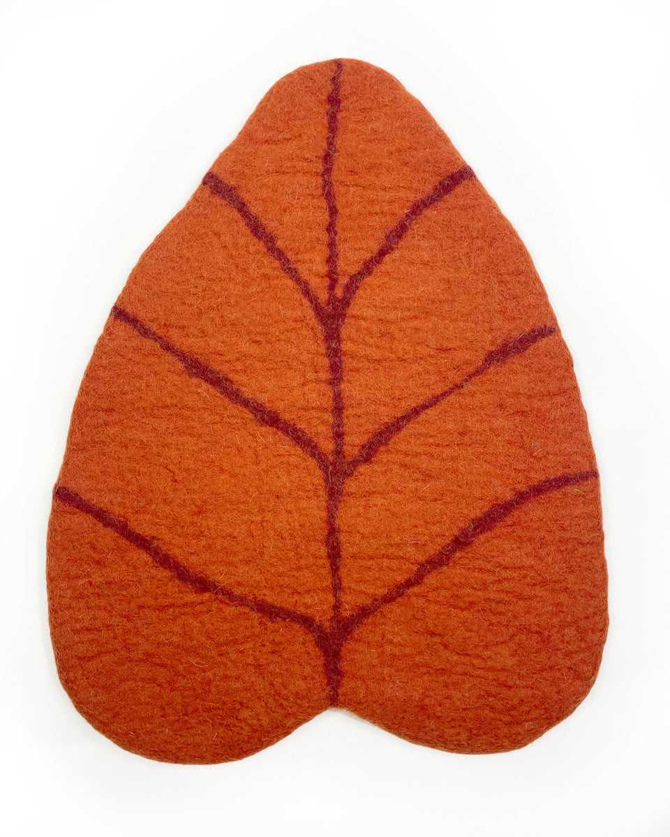 Felted Leaf Placemats