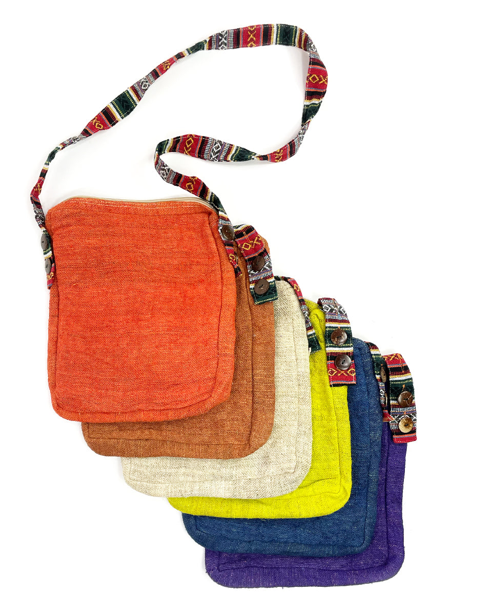 Hemp Bag with Gheri Strap