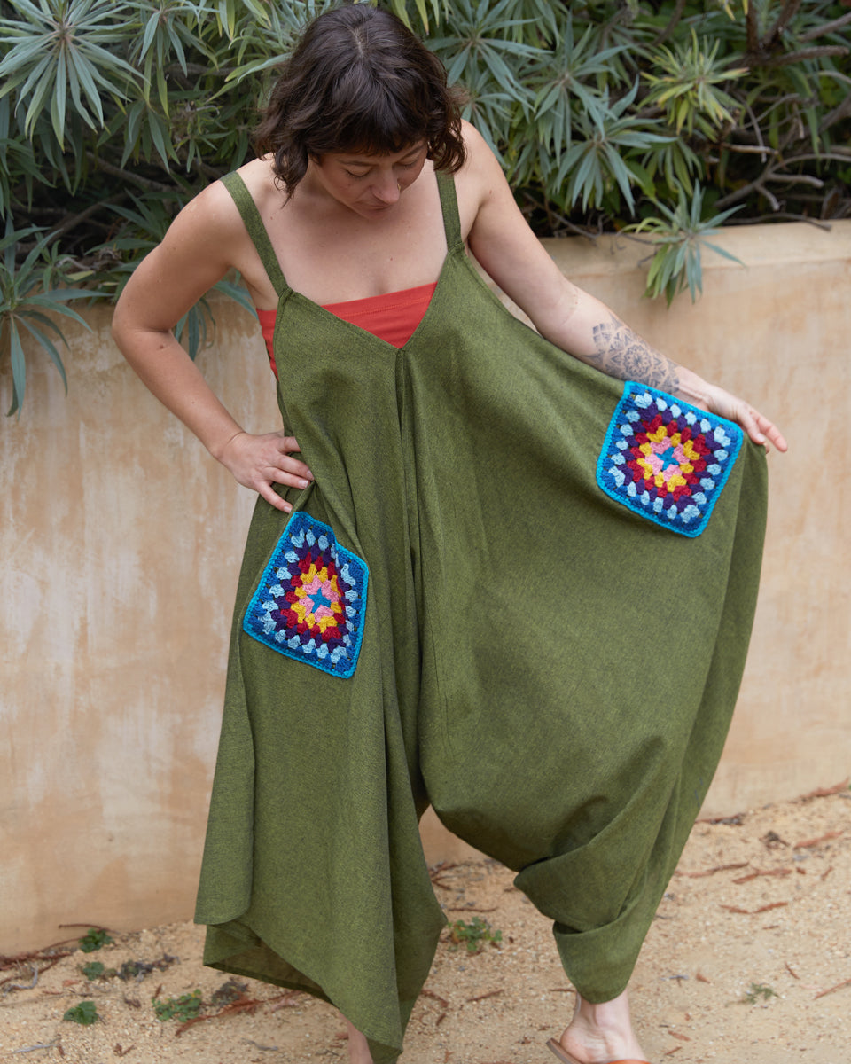 Granny Square Jumpsuit