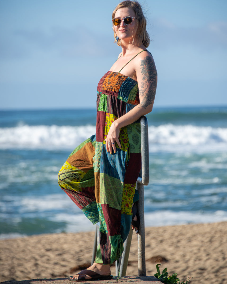 Patchwork Jumpsuit