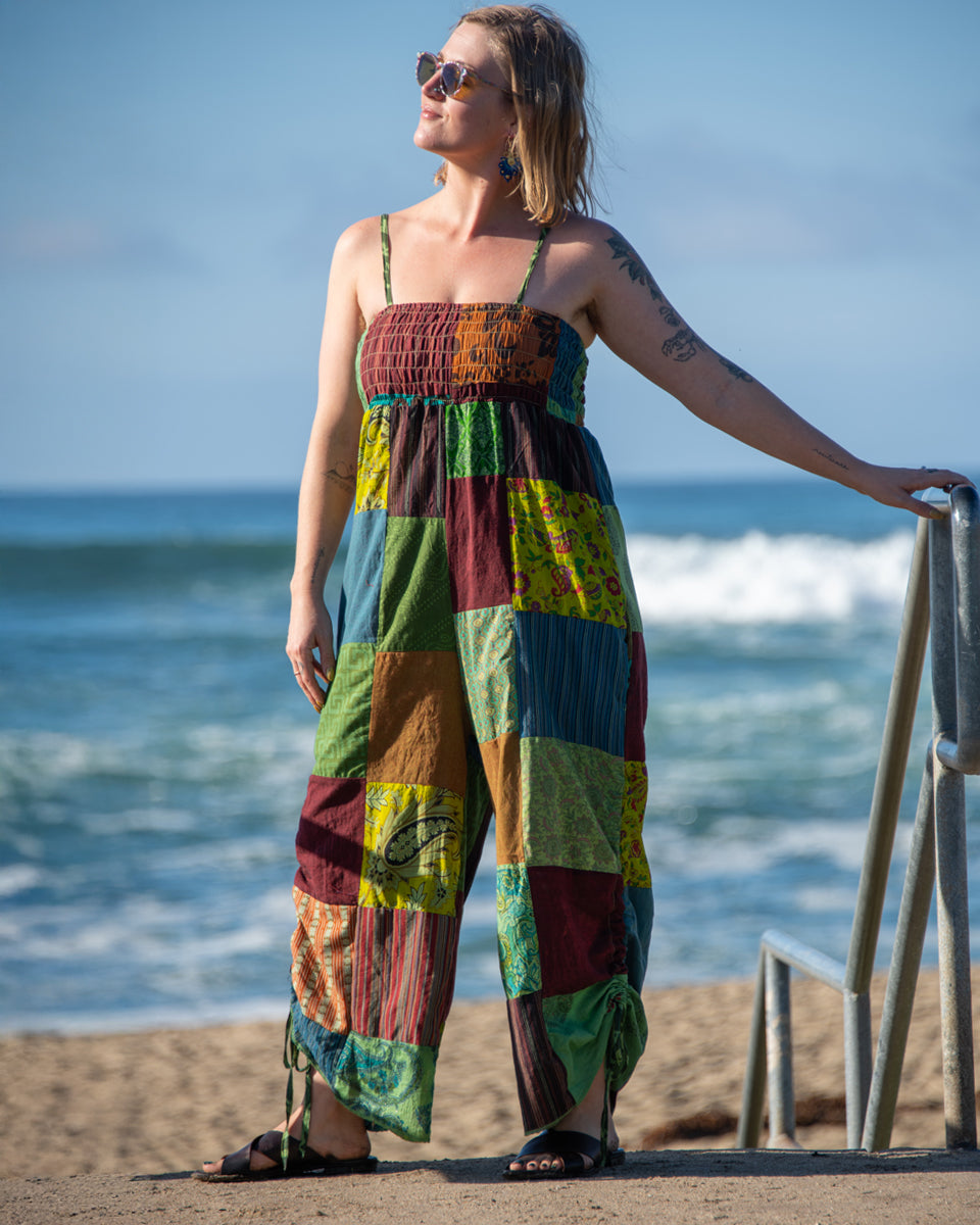 Patchwork Jumpsuit