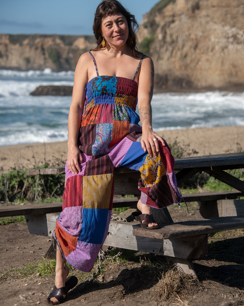 Patchwork Jumpsuit