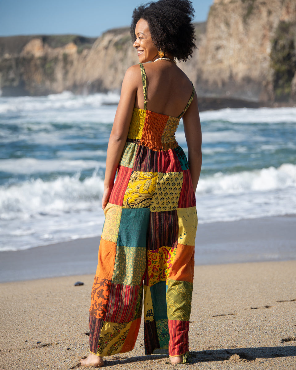 Patchwork Jumpsuit