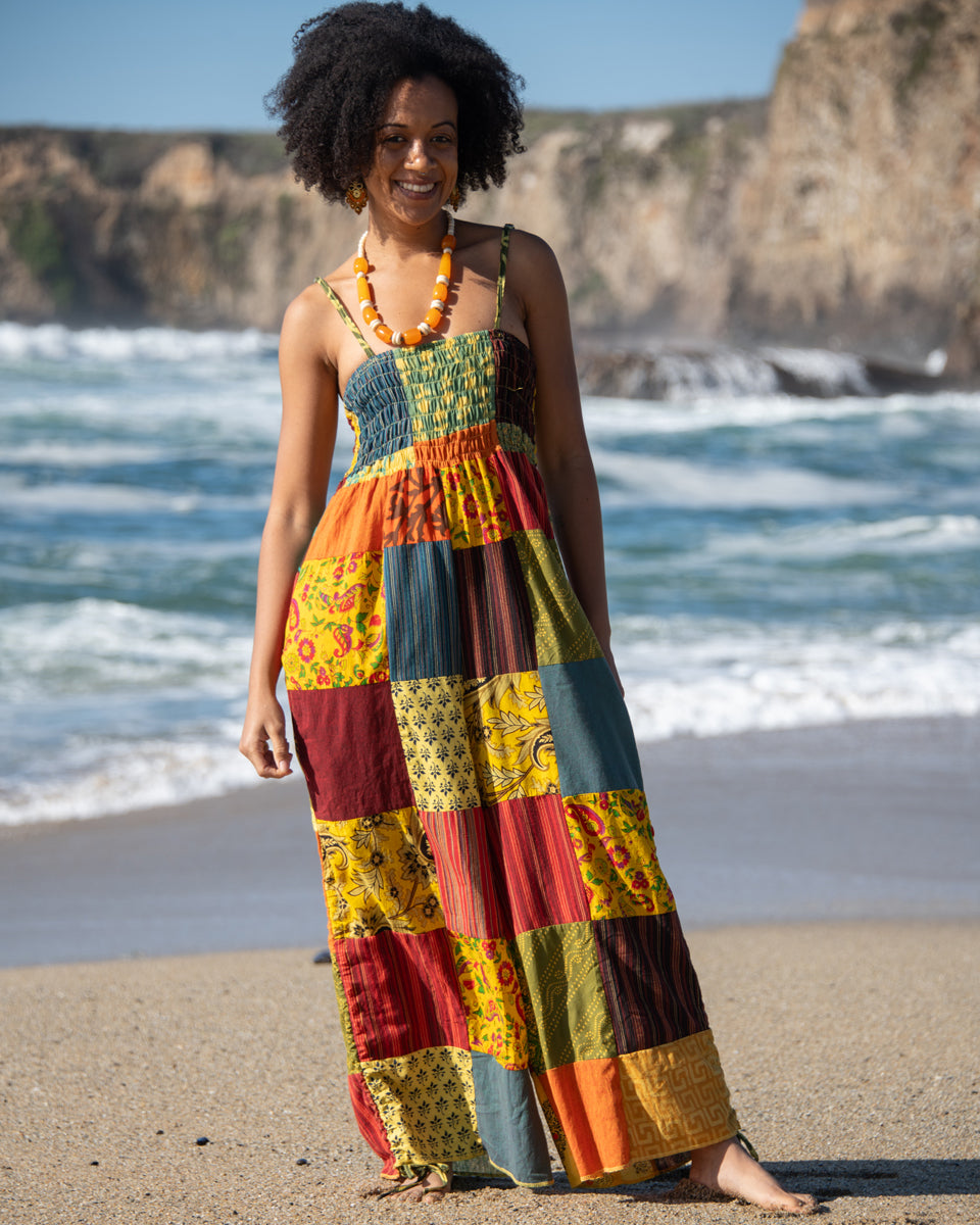 Patchwork Jumpsuit