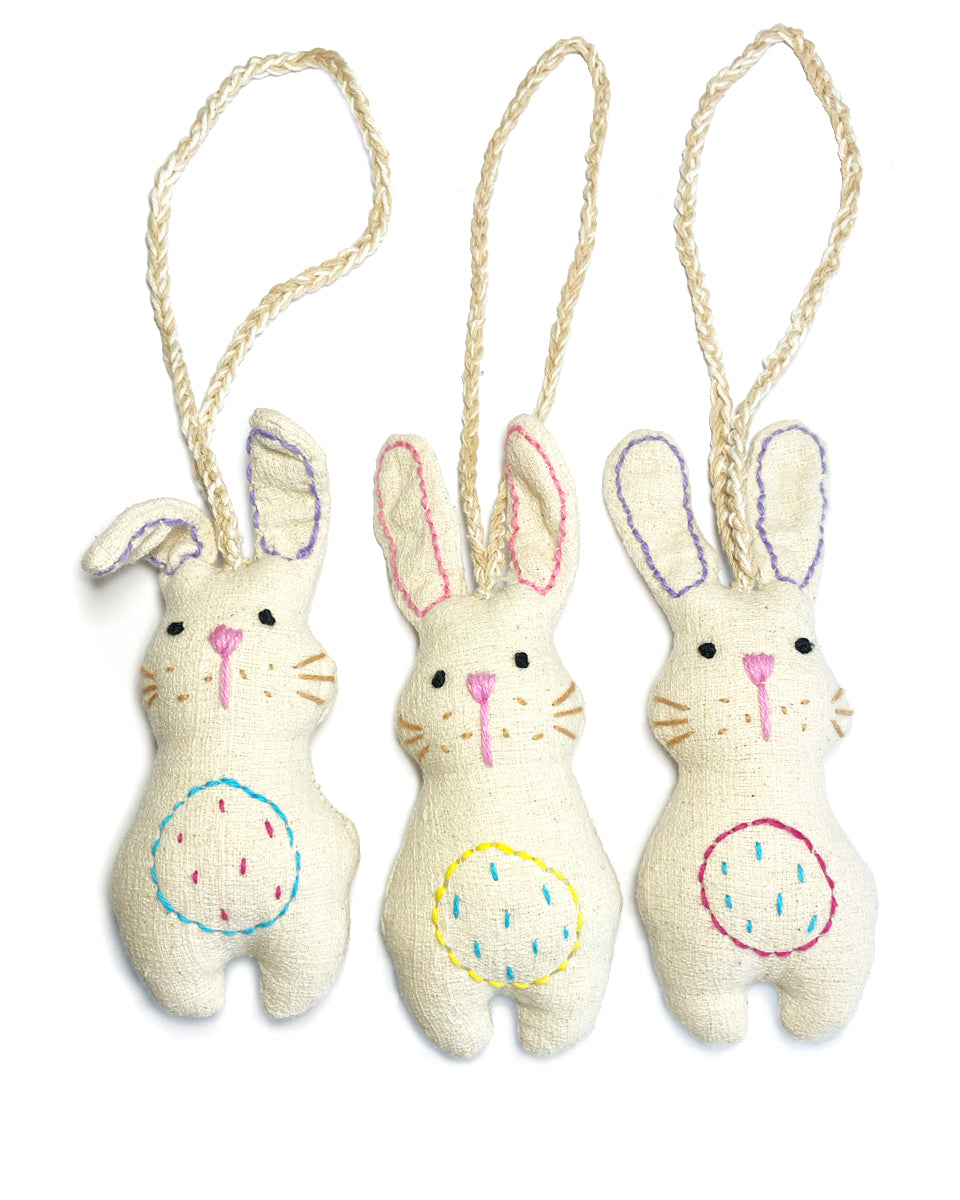 Indigo Rabbit Tassel