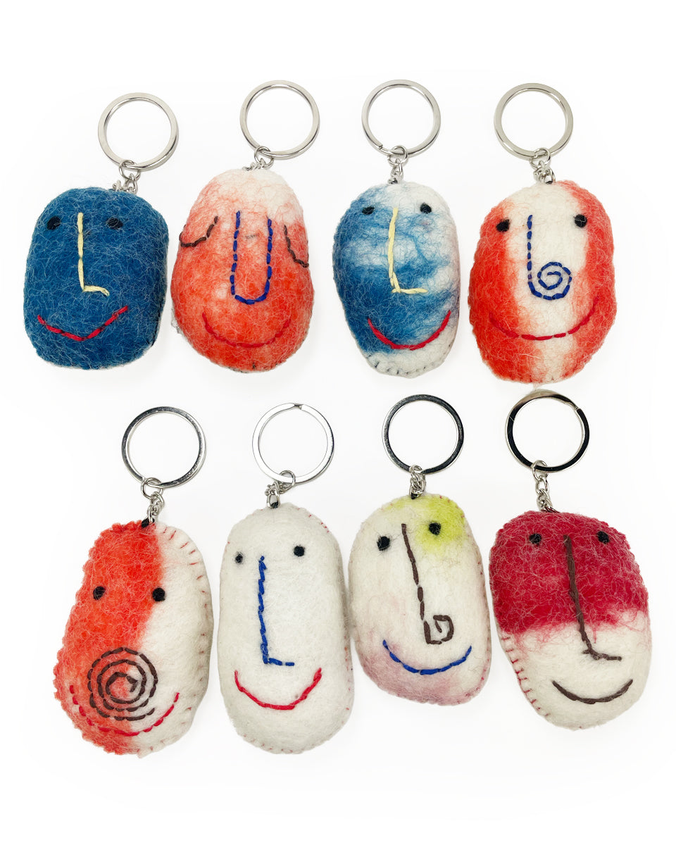 Happy Face Key Chain