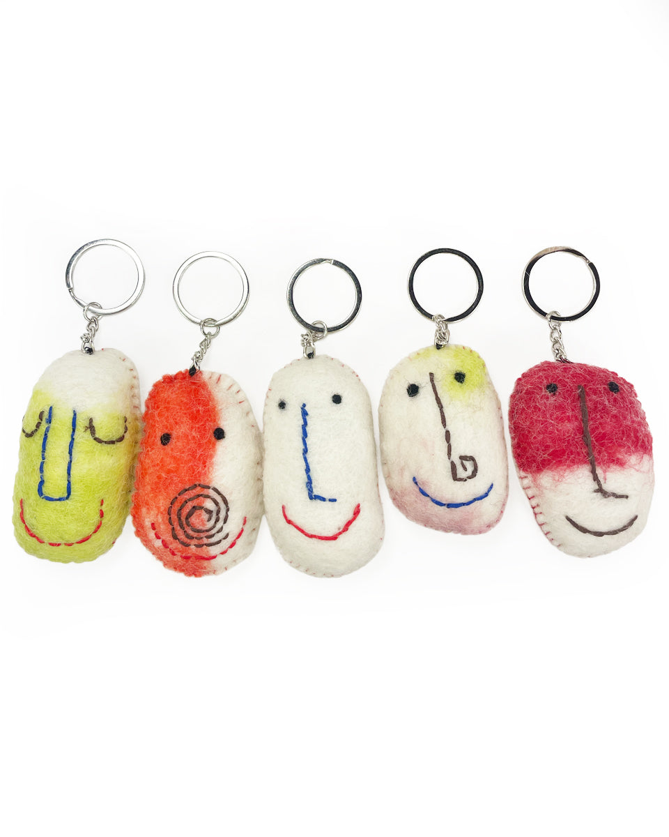 Happy Face Key Chain