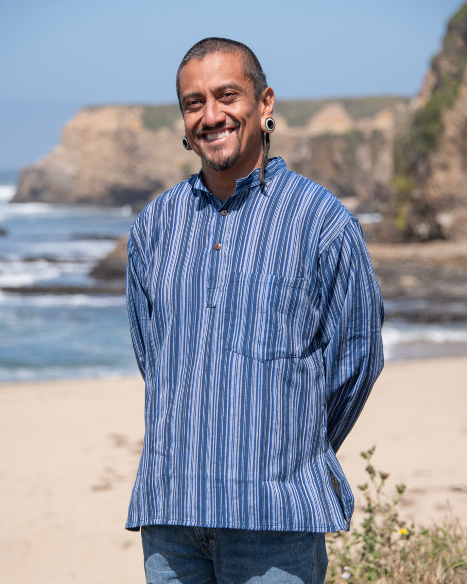 Striped Cotton Kurta