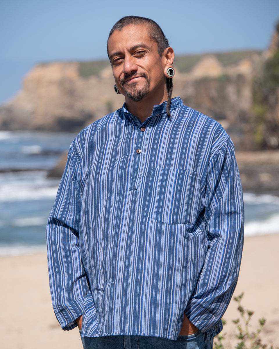 Striped Cotton Kurta