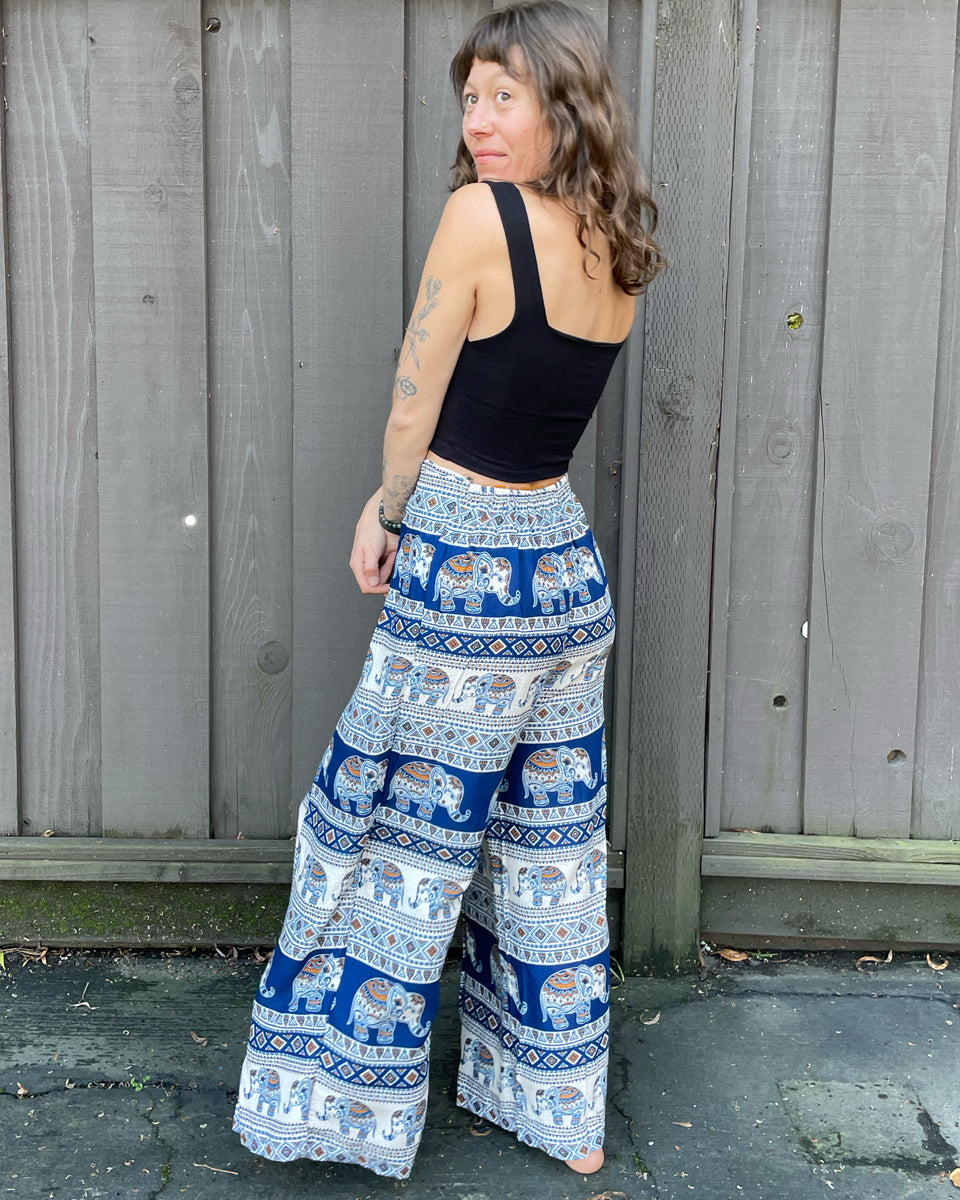Elephant Palazzo Pants