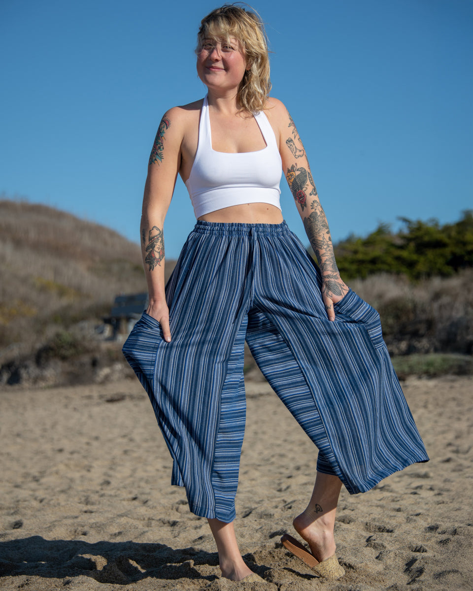 Striped Kurta Pants