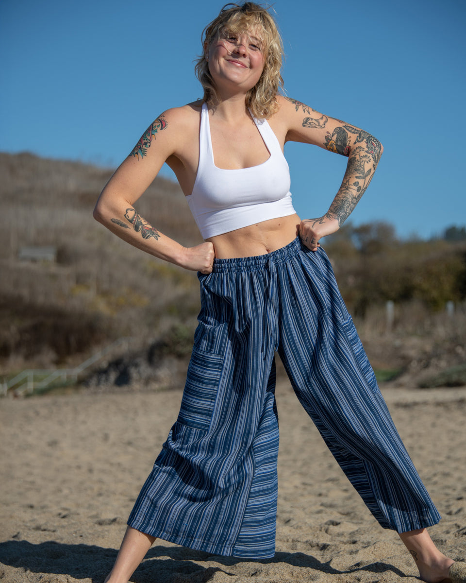 Striped Kurta Pants
