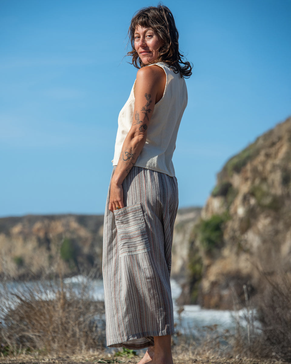 Striped Kurta Pants