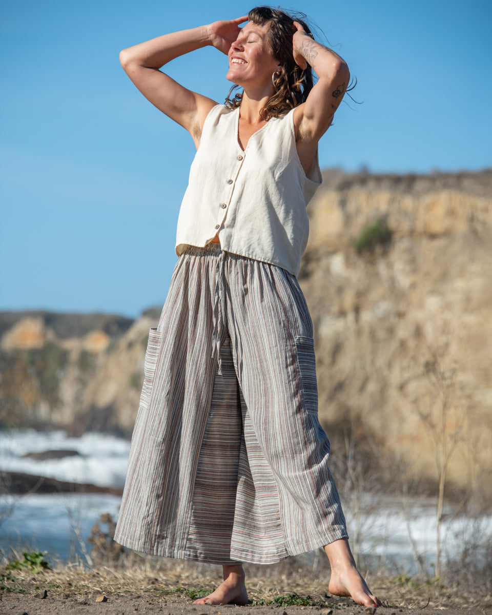 Striped Kurta Pants