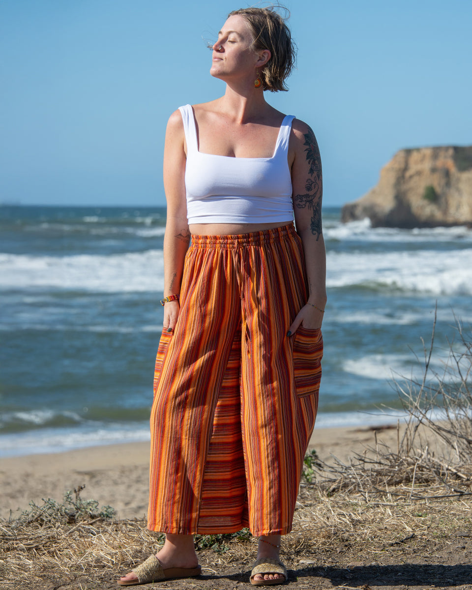 Striped Kurta Pants