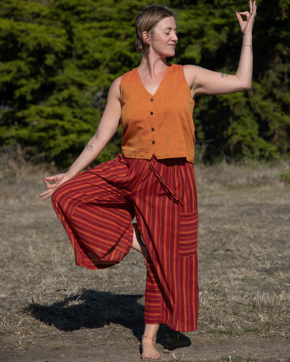 Striped Kurta Pants