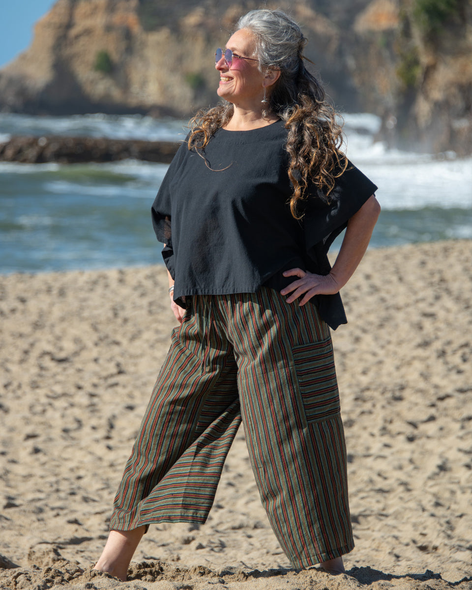 Striped Kurta Pants