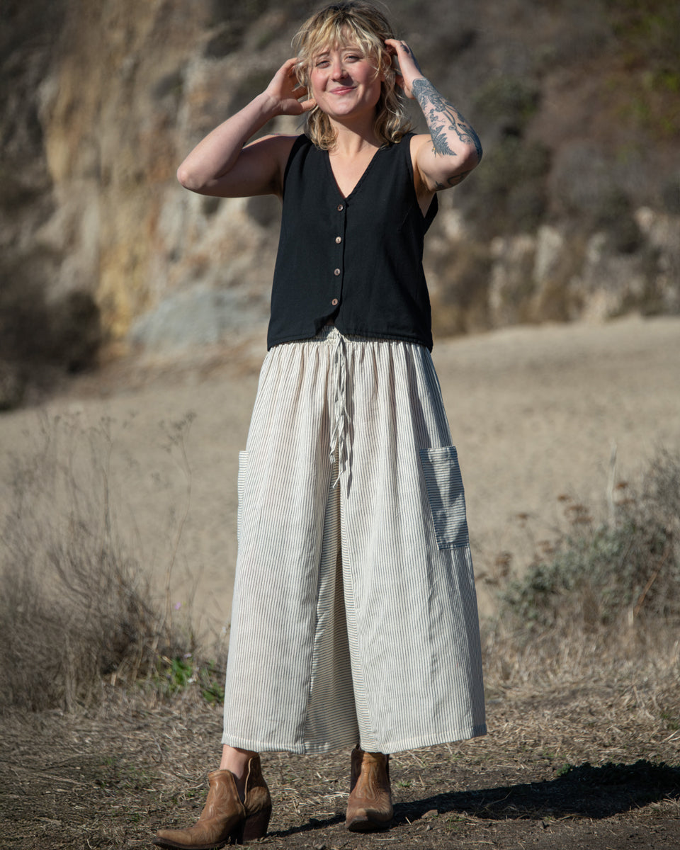 Striped Kurta Pants