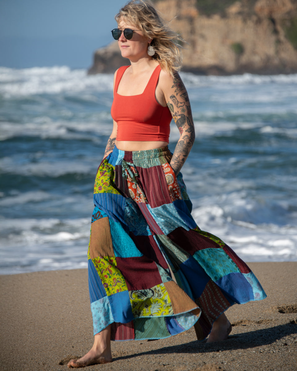 Patchwork Pants