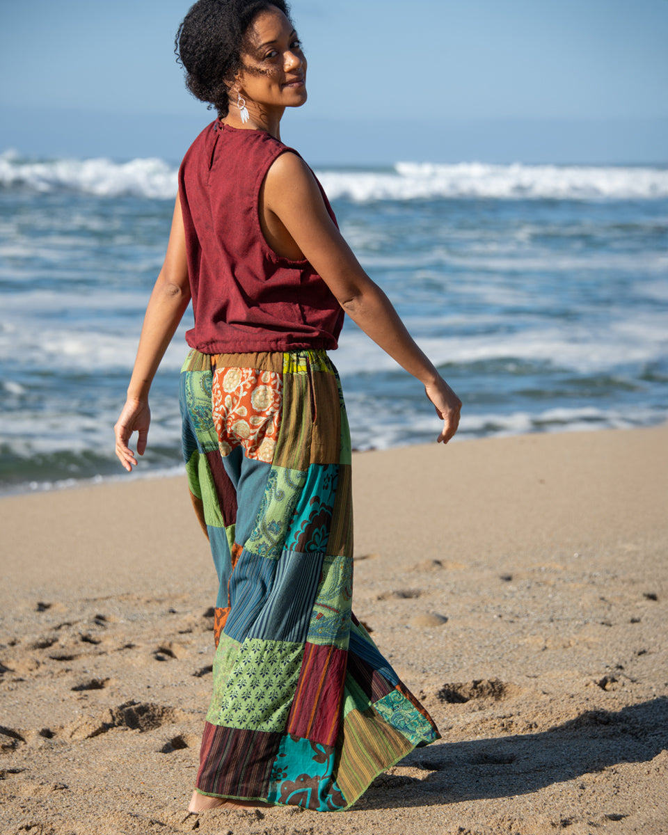 Patchwork Pants