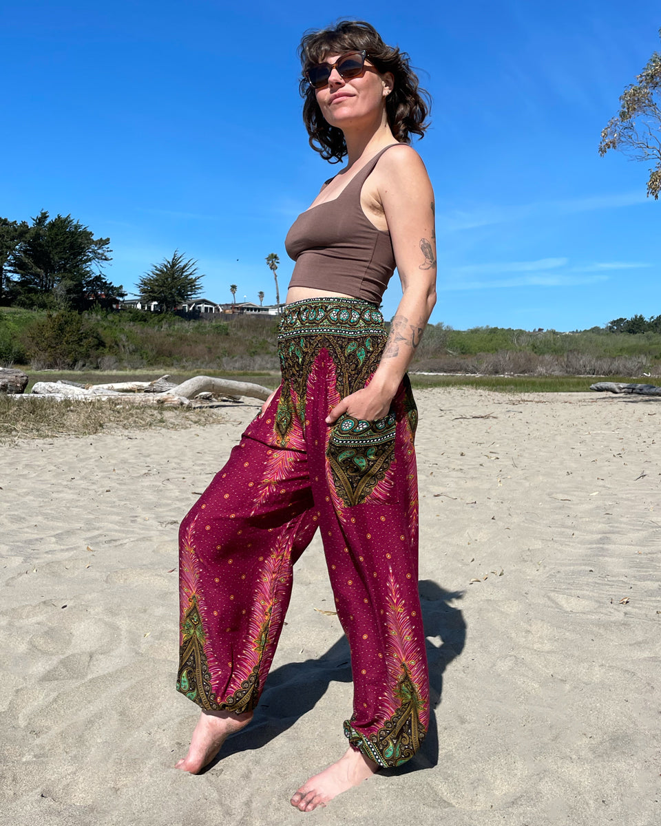 Peacock Pants