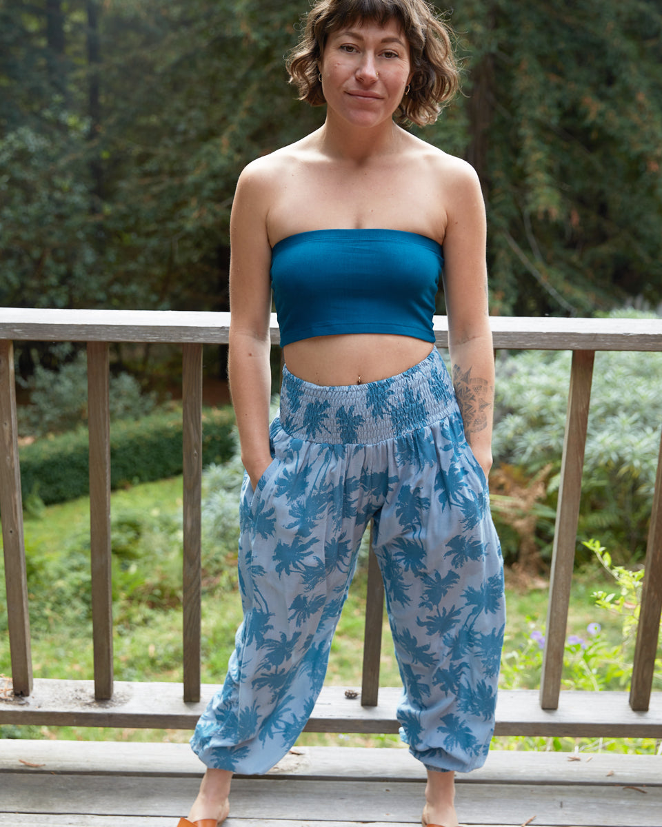Tropical Harem Pants