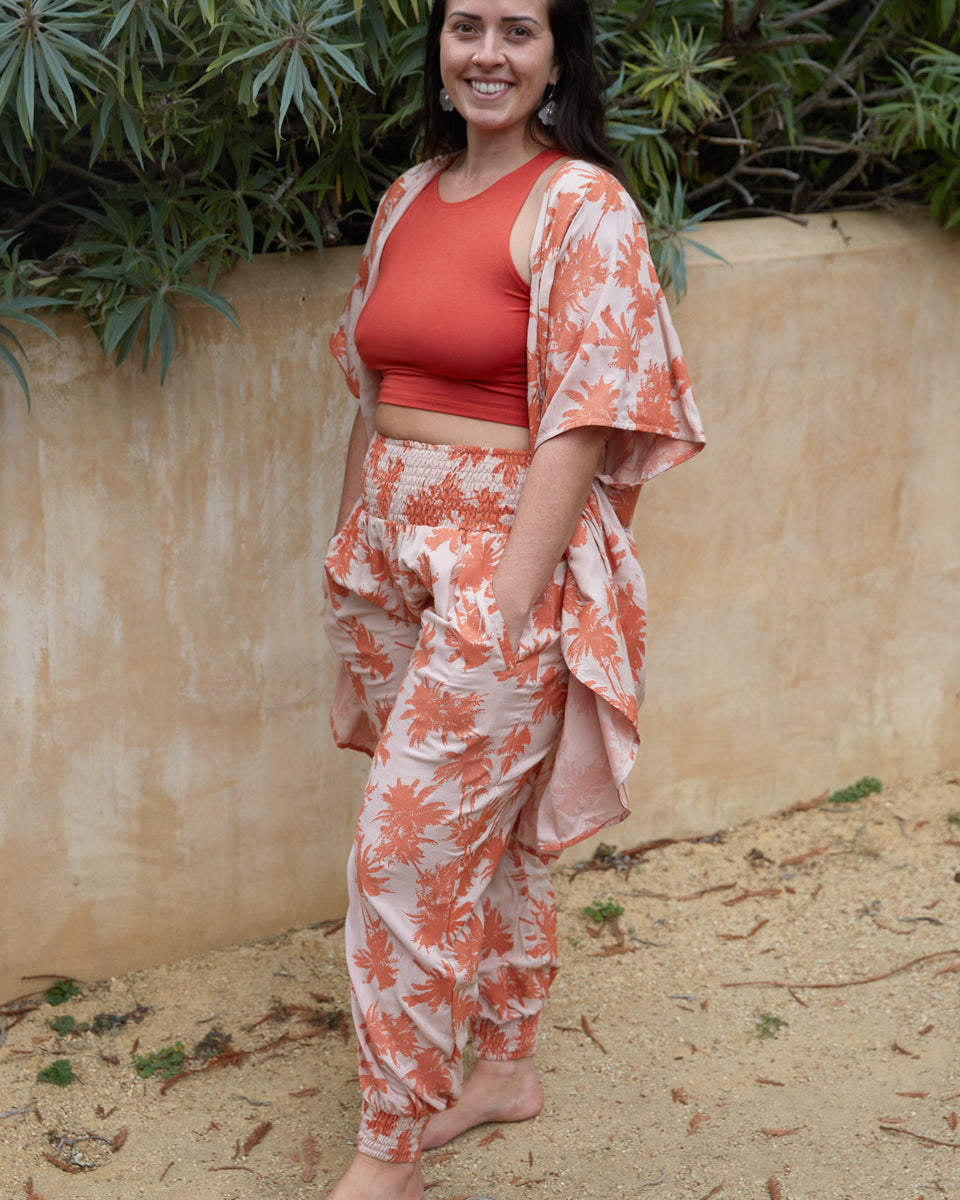 Tropical Harem Pants