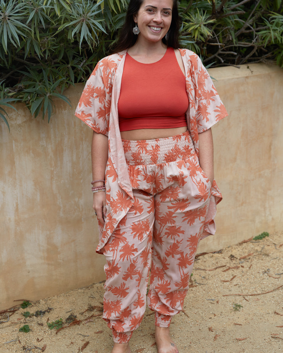 Tropical Harem Pants