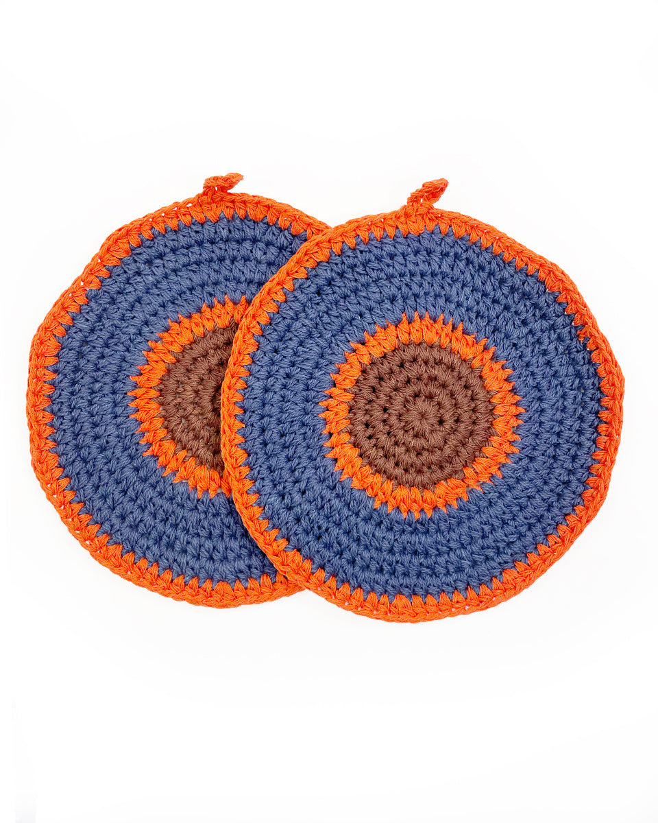 Round Cotton Potholder