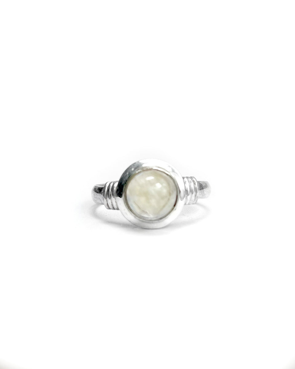 Simple Ring with Round Stone