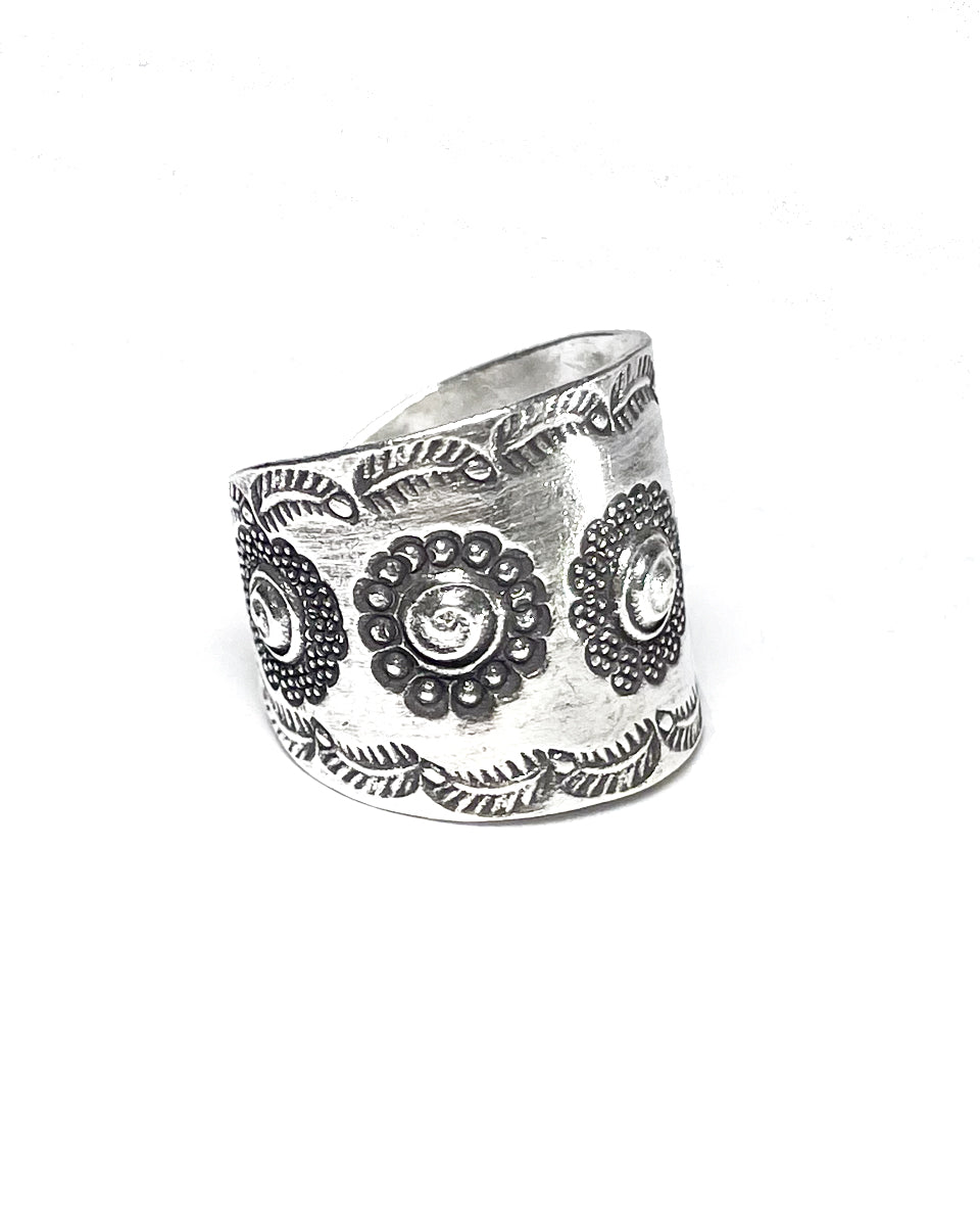 Flower Bouquet Tribal Ring