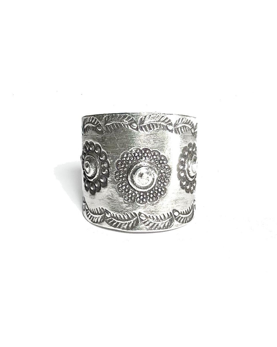 Flower Bouquet Tribal Ring