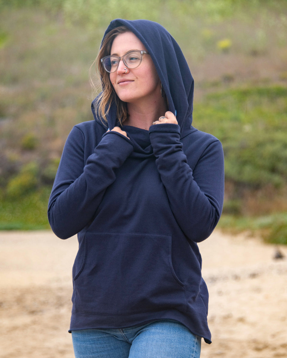 Cowl Neck Sweatshirt