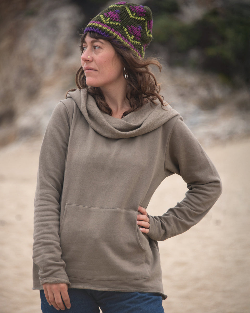 Cowl Neck Sweatshirt